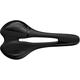 Selle San Marco - ERA Open-Fit Dynamic Narrow, Comfortable and Ergonomic Bicycle Saddle, with a Flat Shape plus a Steel Alloy Rail - Black