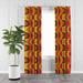 Folk N Funky Hippie Window Geometric Semi-Sheer Curtain Panels Polyester | 61 H in | Wayfair WC411-2061