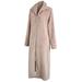 Alwyn Home Lakeville Fleece Woman Mid-Calf Bathrobe w/ Pockets Polyester | 49.21 H x 47.24 W in | Wayfair EB40123846804E29A0A265A4CAC5E6FA