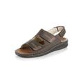 Avena Herren Sandalen Braun einfarbig