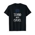 Stand with Israel I IDF Krav Maga Defense Forces Hebrew T-Shirt