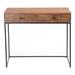 Aurelle Home Alatar Modern Solid Acacia Wood Desk