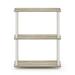 Furinno Turn-N-Tube 3-Tier Compact Multipurpose Shelf Display Rack,Americano/Black