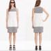 Madewell Dresses | Madewell Striped Verse Dress White & Black S | Color: Black/White | Size: S