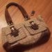 Coach Bags | Coach Signature Fabric/Leather/Suede Purse!!! | Color: Brown/Tan | Size: Os