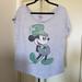 Disney Tops | Mickey Mouse Tshirt | Color: Gray | Size: Xl