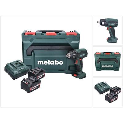 Metabo - ssw 18 ltx 400 bl Akku Schlagschrauber 18 v 400 Nm 1/2 ( 602205500 ) Brushless + 2x Akku