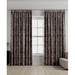 McalisterTextiles Damask Blackout Thermal Rod Pocket Curtain Panels Polyester in Black/Brown | 54 H in | Wayfair U12K32C17I117015