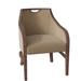 Armchair - Fairfield Chair Anthony 24" W Armchair Wood in Brown | 33 H x 24 W x 26 D in | Wayfair 8740-04_3162 08_Tobacco