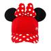 Disney Accessories | Disney Minnie Mouse Baseball Cap | Color: Red/White | Size: Osg