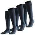 FALKE Men's Plain Calf Socks blue Dark Navy (6370) 9/11