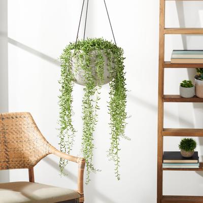 SAFAVIEH Outdoor Rancer Planter. - 12"W x 12"D x 9"H