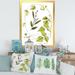 East Urban Home Vintage Botanicals XXI - Painting on Canvas Metal in Green | 32 H x 24 W x 1 D in | Wayfair D1445ACC10C541148ACA385830C34973
