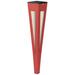 Lanai 20" High Red Aluminum LED Solar Outdoor Torch Light