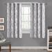 Lark Manor™ Bellicent Floral Semi-Sheer Grommet Curtain Panels Polyester in White | 63 H in | Wayfair A1D53A8C38E8465F96416204B1BD565E