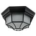 Winston Porter 12 In. Led Dimmable Etl Listed Black Finish Square Decorative Outdoor Fixture, Cct Color Tunable 3000K, 4000K, 5000K Glass | Wayfair