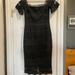 Free People Dresses | Free People Saylor Mariah Midi Dress In Black | Color: Black | Size: S