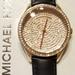 Michael Kors Accessories | Michael Kors Swarovski Mk2649 Women's Watch | Color: Black/Gold | Size: Os