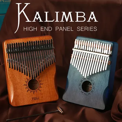 TIASCFR-Piano à pouce Kalimba à 17 touches clavier de réglage musical boîte de prononciation