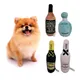 Bouteille de vin en peluche de haute qualité jouets couinants durables cadeau pour chien parfum