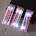 Stylos gel mignons Kawaii Bear Pony stylos à encre gel noire accessoires de bureau papeterie