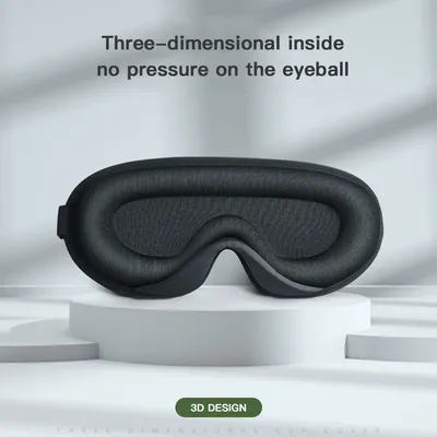Masque de sommeil 3D grande pièce pour les cils bandeau pour les yeux patch pour les yeux aide