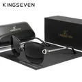 KINGSEVEN – lunettes De Soleil polarisées pour femmes verres dégradés rondes carrées marque De