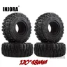 INJORA – pneus en caoutchouc pour pneus de 2.2 pouces 4 pièces pneus de 2.2 roues 120x48MM pour