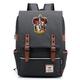 MMZ Harry Potter Backpack for Boys Light Book Bag Kids Lunch Bag Gryffindor Dark Gray