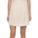 Tommy Hilfiger Womens Textured Scalloped A-Line Skirt