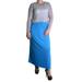 Ny Collection Women's Crew Neck 2 Piece Maxi Dress Size M