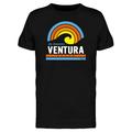 Ventura Beach Surf In Cali Art Tee Men's -Image by Shutterstock