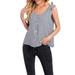 Sexy Dance Summer Solid V-Neck Tunic Blouse Tops For Women Ladies Sleeveless Loose Tank Vest Tops T-Shirts Blouse Tops Holiday Party Sport Leisure Blouse Tops