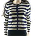 Lauren by Ralph Lauren NEW Blue Size XL Metallic Cardigan Sweater