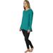 Stonewear Women's Cassanna Long-Sleeve Pullover Sweater, Vine Green, X-Large