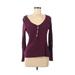 Pre-Owned Nine West Women's Size L Long Sleeve Henley