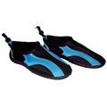 101 BEACH Boys 2 Color Aqua Shoe (2 M US Little Kid, Turquoise - Black)