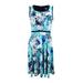 Tommy Hilfiger Women's Aloha-Print Matte Jersey Dress