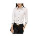 Lavaport Plus Size Women Long Sleeve Button Down OL Shirt Office Lady Formal Blouse