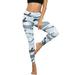 Sexy Dance Women Leggings High Wasit Yoga Pants Ladies Compression Fitness Camo Sports Pants Active Wear Women Gym Workout Stretch Trousers Running Jogging Hot Pants Trousers