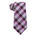 MICHAEL KORS Mens Pink Gingham Classic Neck Tie