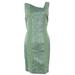 Jessica Simpson Asymmetrical V-Back Sequined Lace Dress