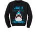 Tstars Boys Unisex Ugly Christmas Sweater Jawlly Christmas Shark Kids Christmas Gift Funny Humor Holiday Shirts Xmas Party Christmas Gifts for Boy Toddler Kids Sweatshirt Ugly Xmas Sweater