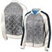 Detroit Lions WEAR By Erin Andrews Women's Quilted Full-Zip Bomber Jacket - Gray