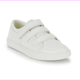 Kenneth Cole Women's Kingfree Leather Sneakers, White, Size 9 Med.