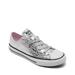 Converse Girls' Chuck Taylor All Star Low Top Girls/Child Shoe Size Little Kid 4.5 Casual 669705F Pink Glaze/Silver