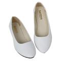 Womens Casual Ballet Dolly Ladies Flat Plain Slip On Suede Comfy Fitness Shoes