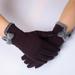 Women Warm Winter Touch Screen Wrist Wool Gloves Lovely Bow Gloves