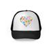 Awkward Styles Autism Love Puzzle Hat Autism Awareness Hats for Men and Women Autism Cap Autism Heart Puzzle Hat Autism Love Gifts for Him and Her Autism Puzzle Cap Autism Awareness Month Autism Gifts