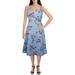 Amelia Womens Floral Sleevless Casual Dress